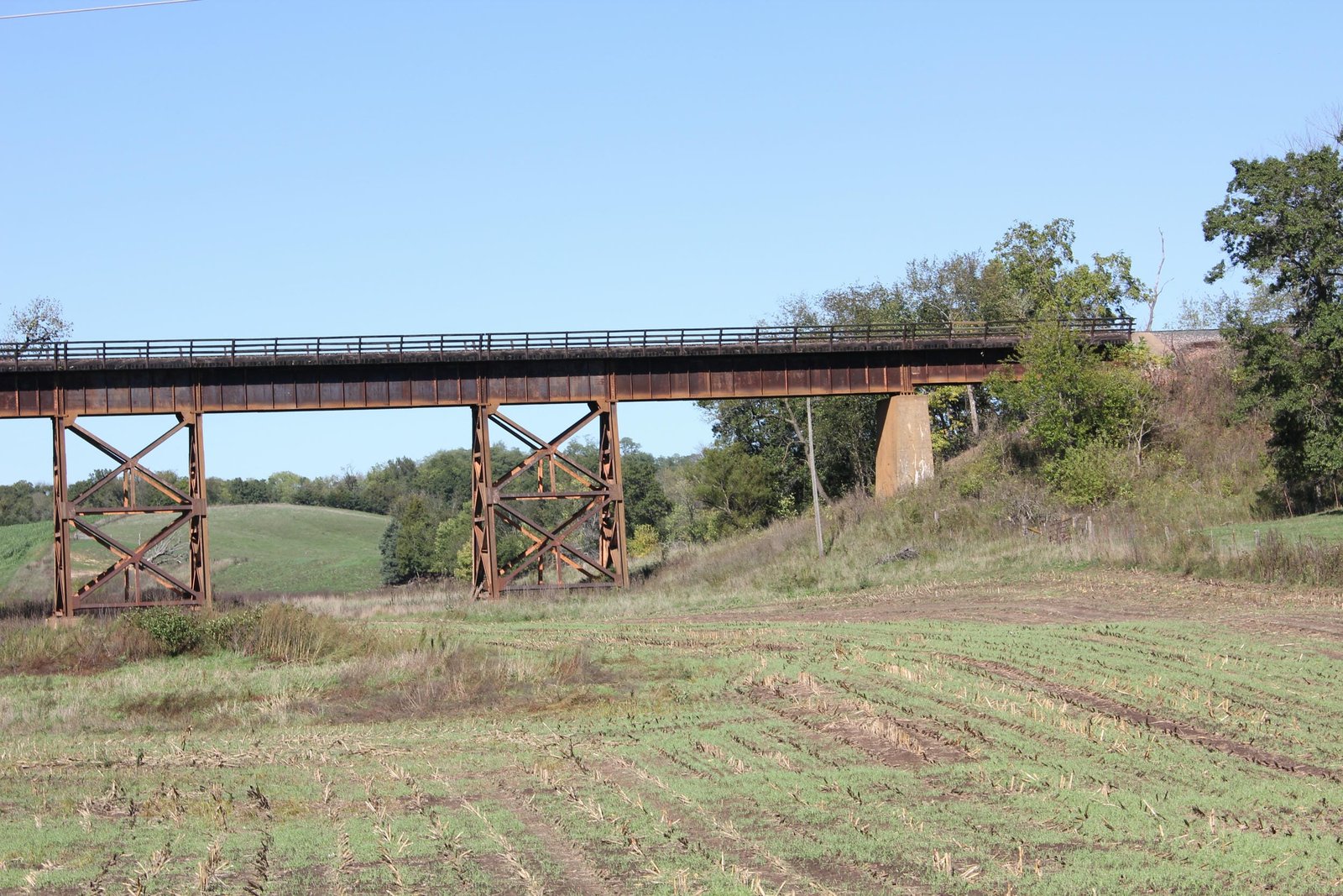 East end of viaduct